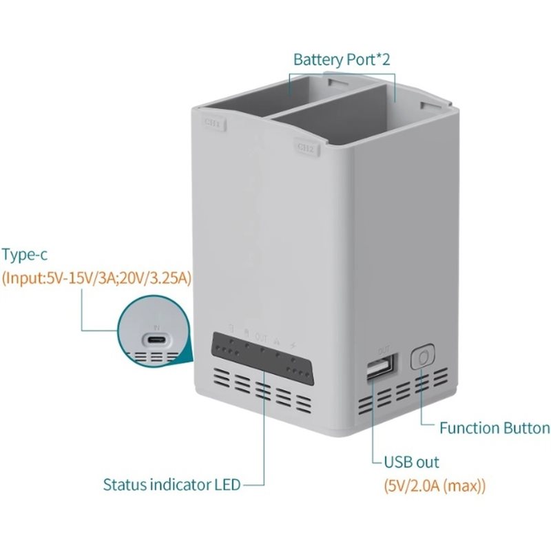 Drone Battery Smart - A53M - DJI Lito 1, Lito