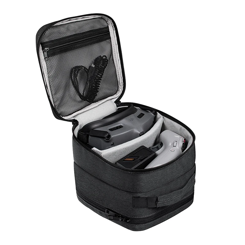 DJI 고글 용 휴대용 케이스 듀얼 레이어 스토리지 공 - Drone Battery Case 리뷰 및 가격