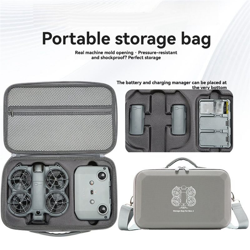 DJI Neo 2 드론 본체, 배터리, 리모컨을 위한  - Drone Battery Case 리뷰 및 가격