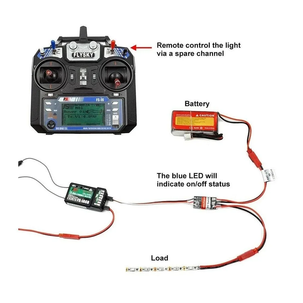 2-20A 고전류 원격 제어 전자 스위치, 3-30V  - Drone Battery High Voltage 리뷰 및 가격